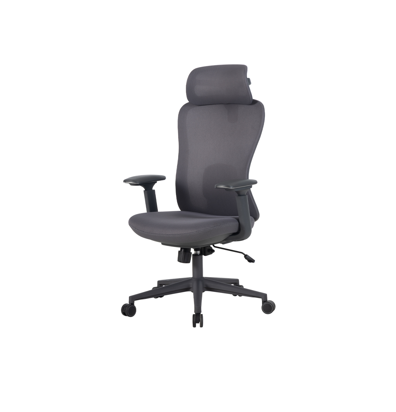 Silla de Oficina Pivot Gris Oscuro
