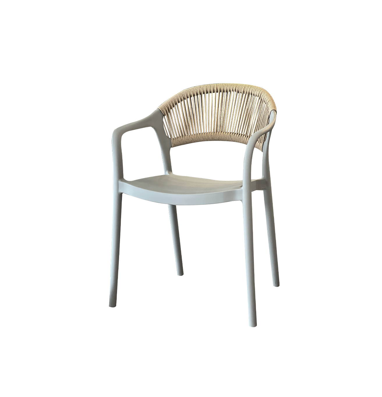Silla Plástica Emmy Gris