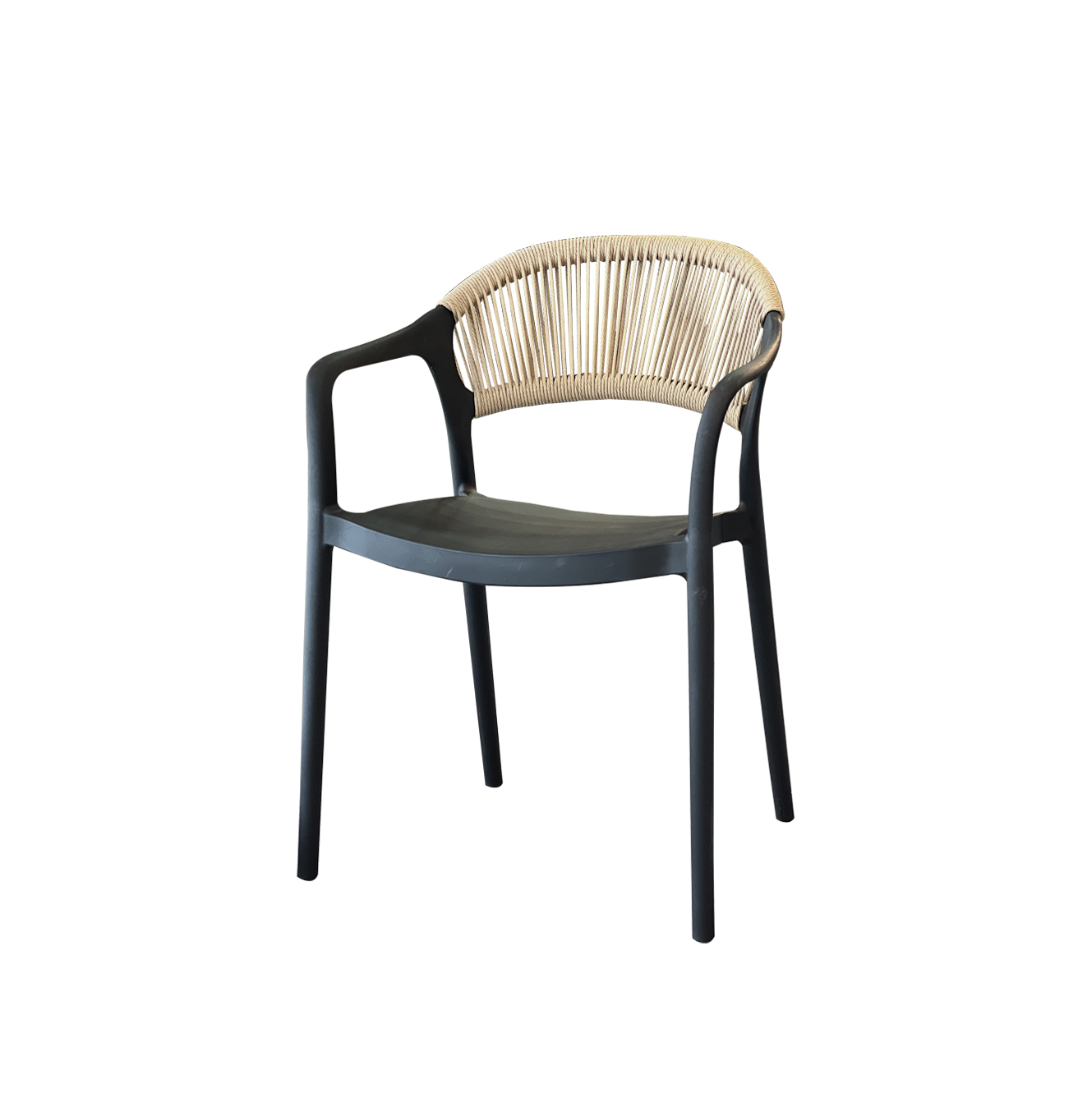 Silla Plástica Emmy Negro