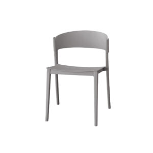 Silla Plástica Gabriel Gris