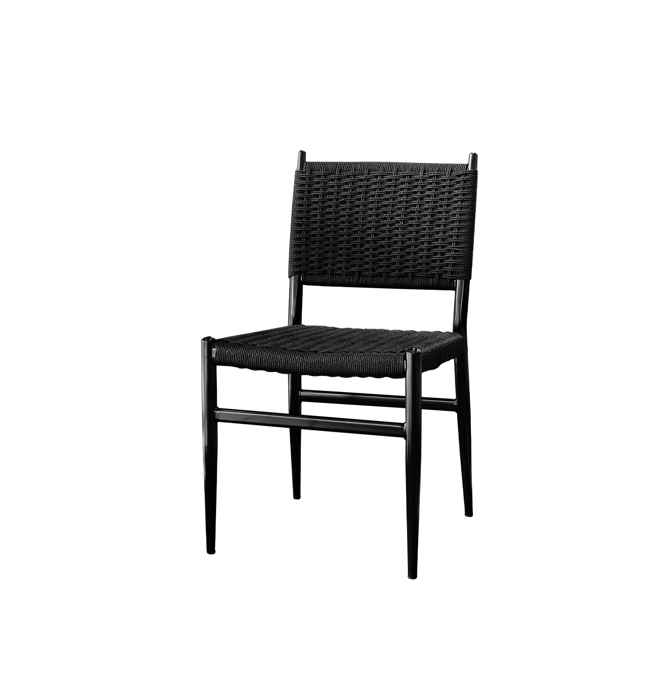 Silla Metálica Miguel Angel Negro