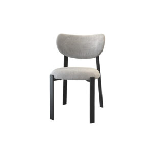 Silla Tapizada Colette Gris
